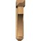 Ekena Millwork Westlake Arts and Crafts Rough Sawn Bracket w/ Offset Brace, Western Red Cedar, 6"W x 30"D x 30"H BKT0604X30X30WTL03RWR - alternate 4